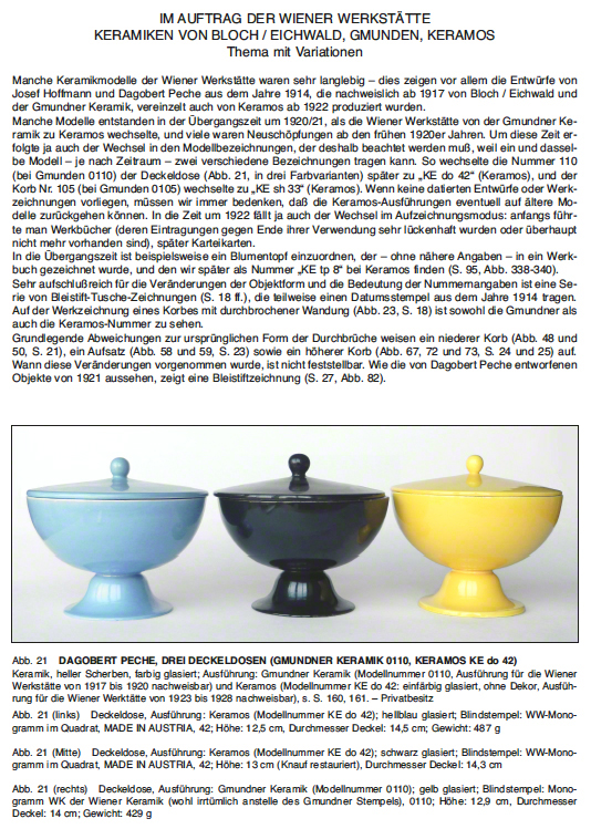 Keramos Wiener Werkstätte